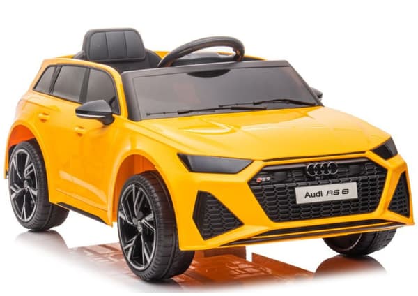 Audi RS6 BRD-2118 Batteridrivet fordon Gul