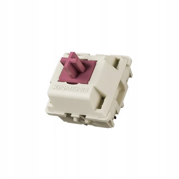 XINMENG Dark Plum-switch lineær switch 1 stk. til mekanisk tastatur