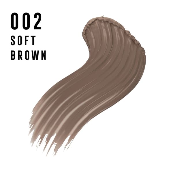 Max Factor 2000 Calorie Brow Sculpt -kulmakarvageeli - 002 Soft Brown 4,5 ml
