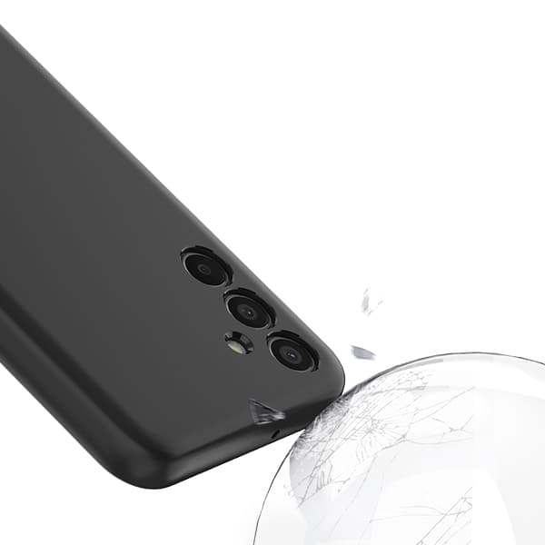 Araree A Fit-etui til Galaxy M15 5G, sort