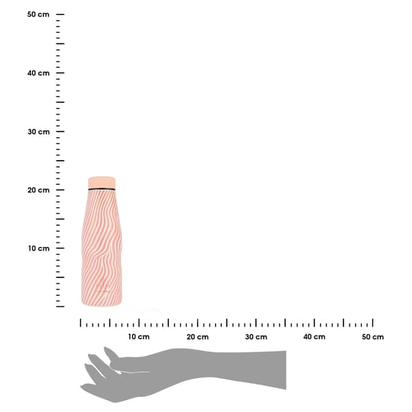 500 ml blød, kruset termoflaske