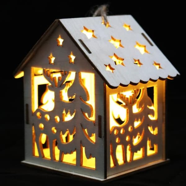 JULLYKTA LED-LJUSDEKORATION JUL 10 cm