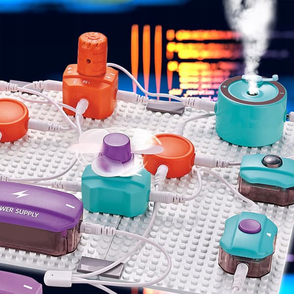 Opetuspakkaus Little Electronics 53 osaa / 150 koetta Z3398