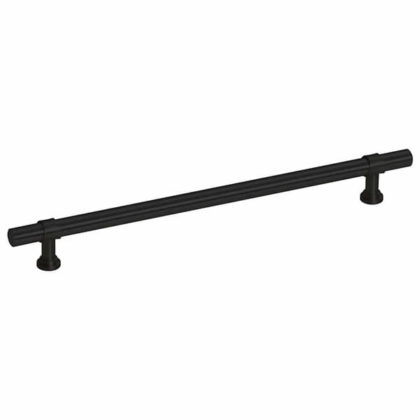 vidaXL skabsgreb 5 stk. sort 192 mm rustfrit stål