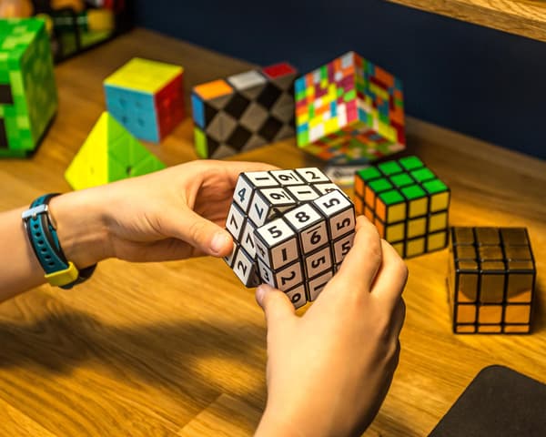 SPEED CUBE Sudoku Terning - HVID