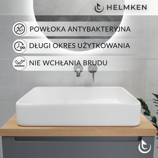 Helmken 84261000 Bordvask (61,5x41) Hvid