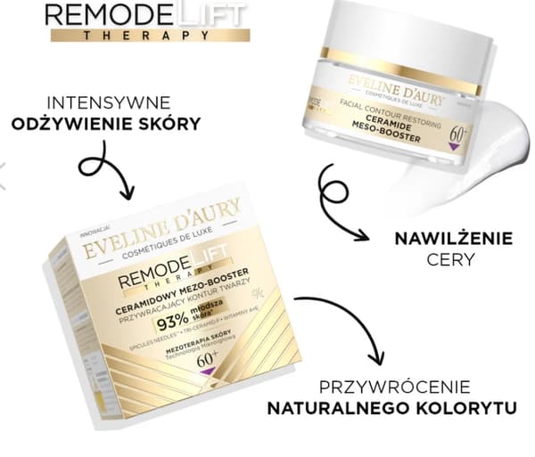 Eveline D'Aury RemodeLift Meso-Booster 60+ ansiktskräm 50 ml
