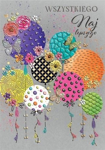 A5 lyse ballonkort