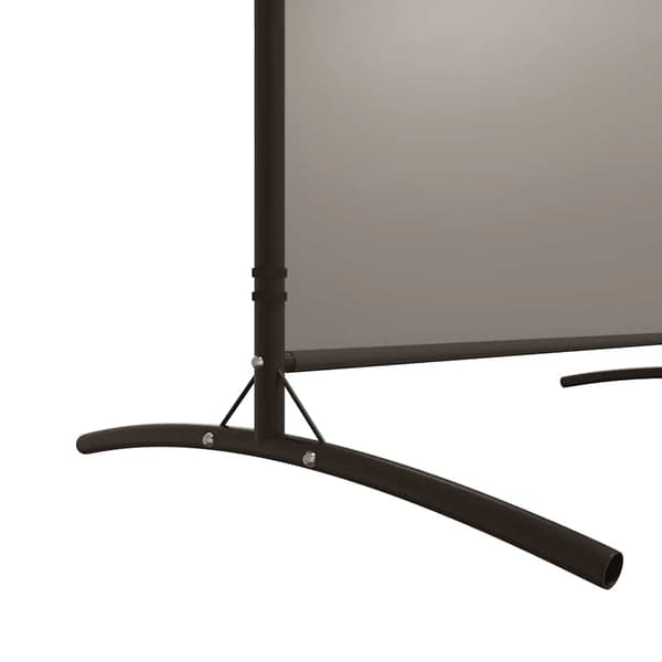 vidaXL 2-panelsskærm antracit 348 x 180 cm stof