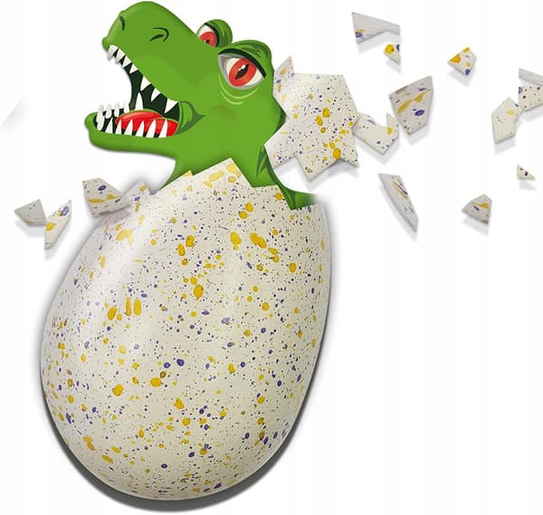 DINOSAUR KLÆKNING - TO ÆG. SES