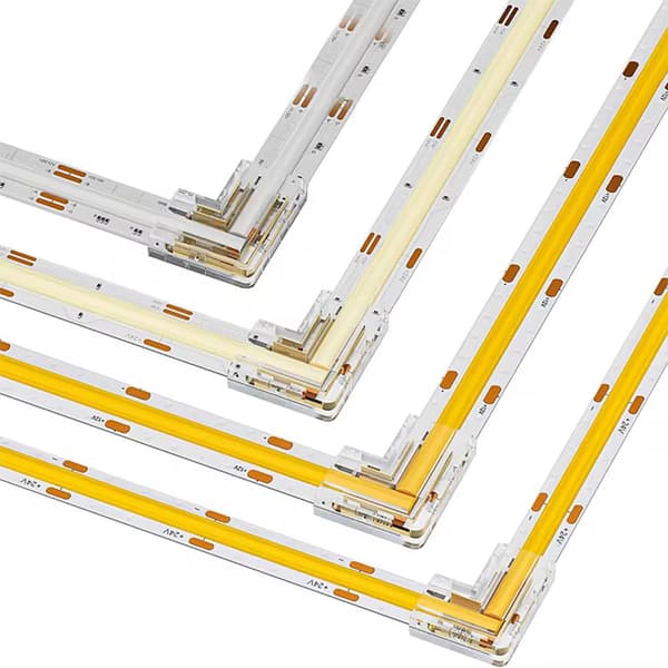 L-formet stik COB 10mm tofarvet