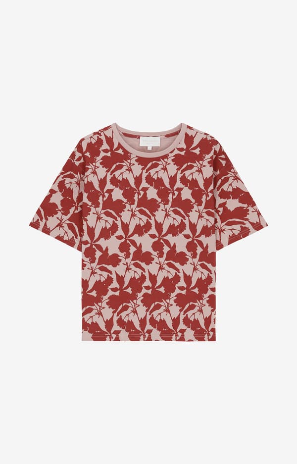 Merceriserad ekologisk bomulls-T-shirt M