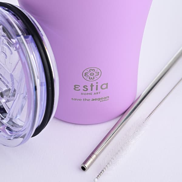 350 ml lavendel lila termosmugg