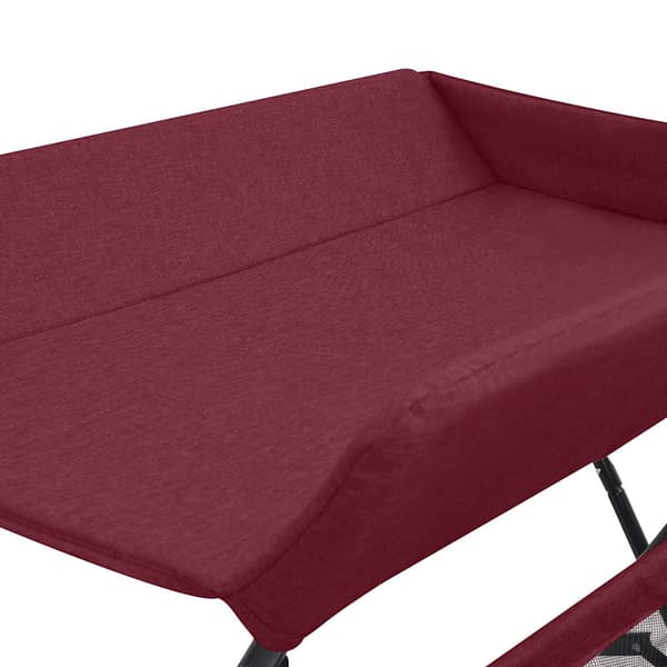 vidaXL puslebord rødt jern