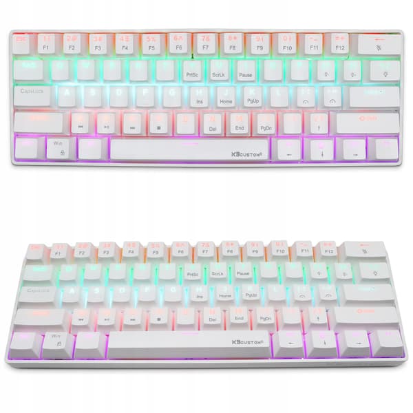 RGB mekaniskt speltangentbord 60% triggerhastighet blå switch KB61