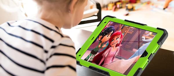 Etui til iPad 9,7 tommer 2017/2018 penholder grøn