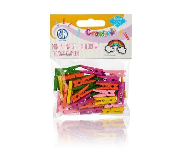 Træklemmer 50 stk. Rainbow ASTRA klemmer