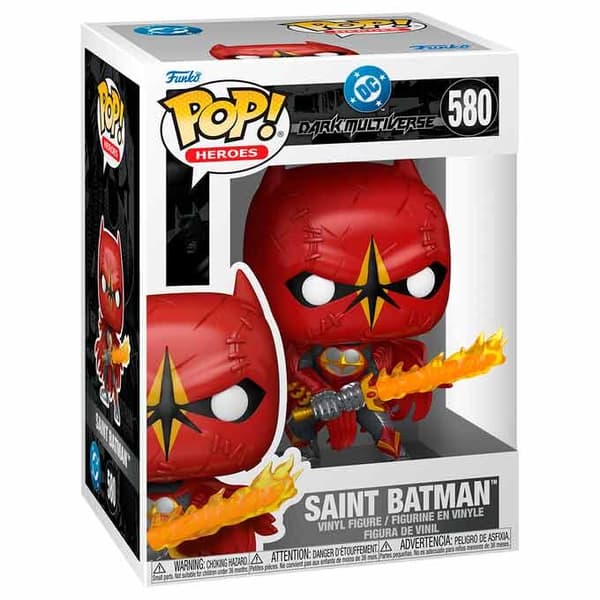 Funko POP DC Super Heroes 580 Saint Batman samlarfigur
