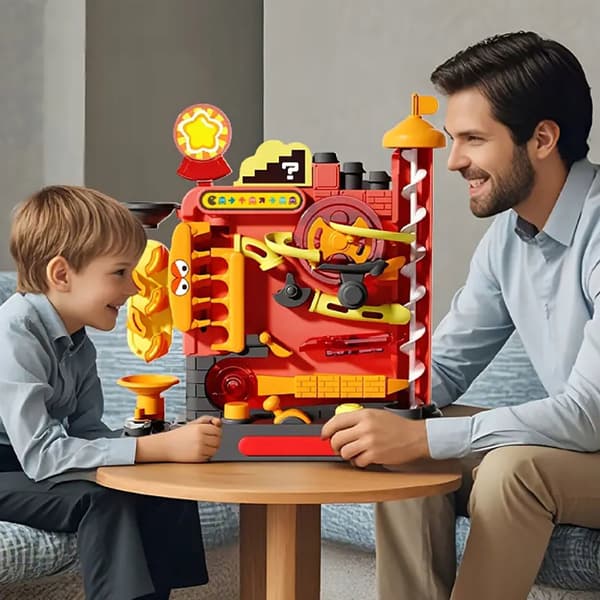 Kuglebane Arkade Logik Spil 3D Labyrint 16 Niveauer for Børn