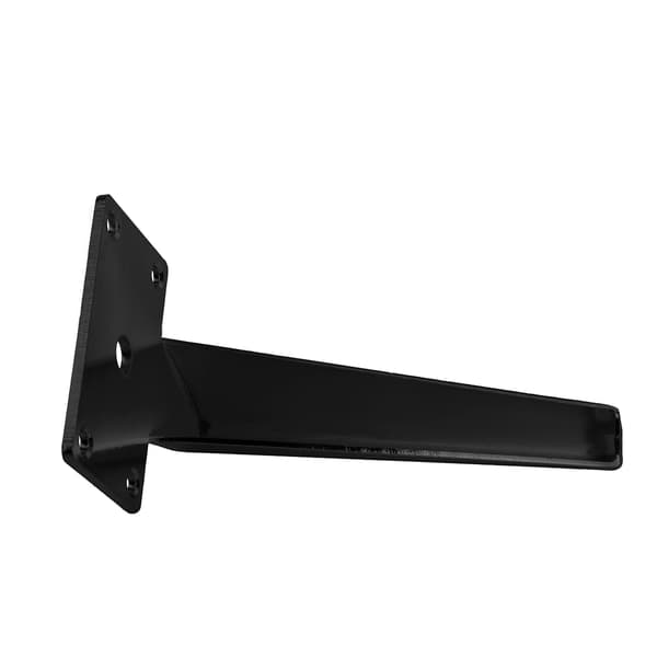 Møbelben SL014 sort MAT Møbelben til sovesofa skrå SL014 H150 sort MAT loft holdbar