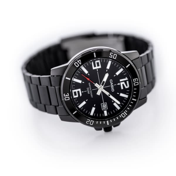 Herrklocka CASIO MTP-VD01B-1B (zd169e) + Låda