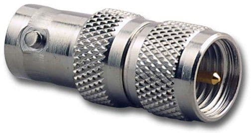 BNC-stik / mini UHF-stikadapter