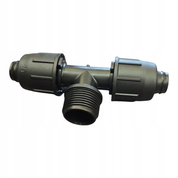 QJ 20-3/4``M-20 skruet T-stykke