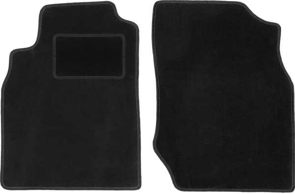 Måtter foran til: Nissan Almera N16 hatchback (2000-2006) sorte