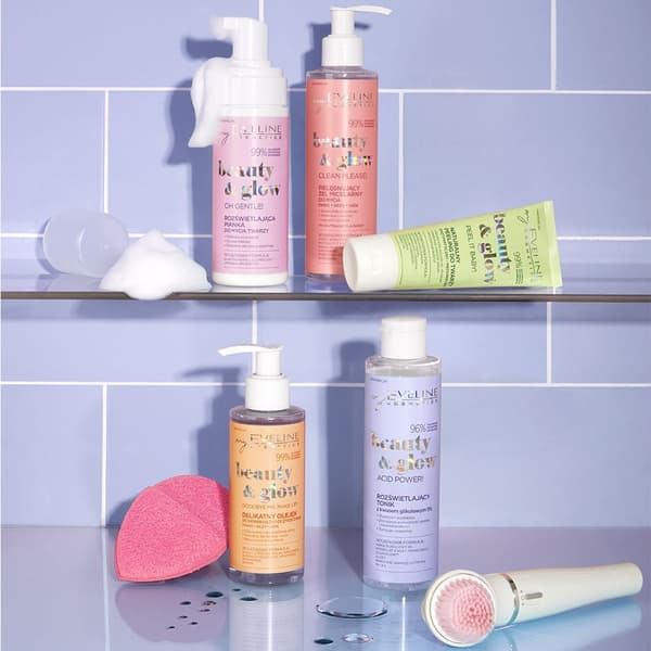 Rensende micellar ansigtsvaskegel
