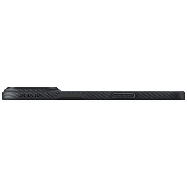PITAKA Ultratyndt MagSafe-cover til iPhone 17 Pro Sort og Grå
