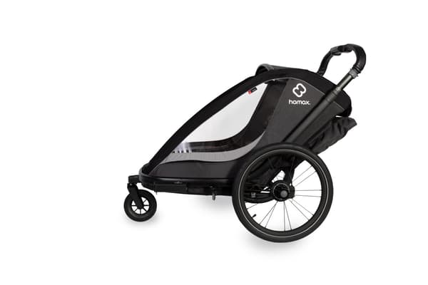 Hamax - COCOON ONE Cykelkärra - Grå/Svart