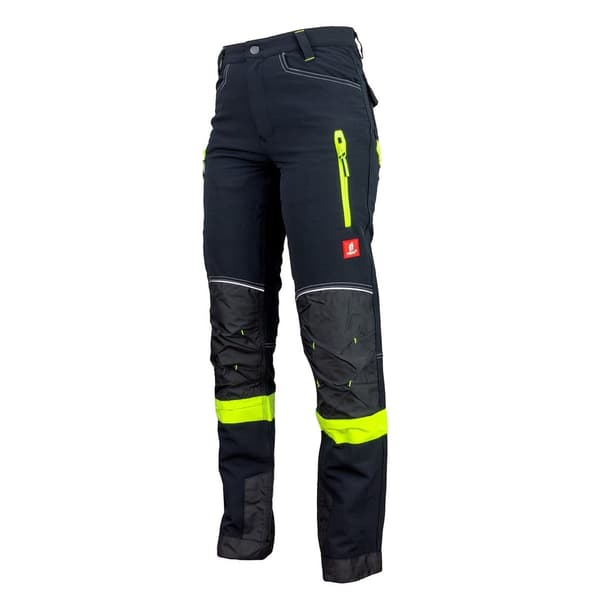 Urgent 719 elastiska reflekterande softshell arbetsbyxor 62