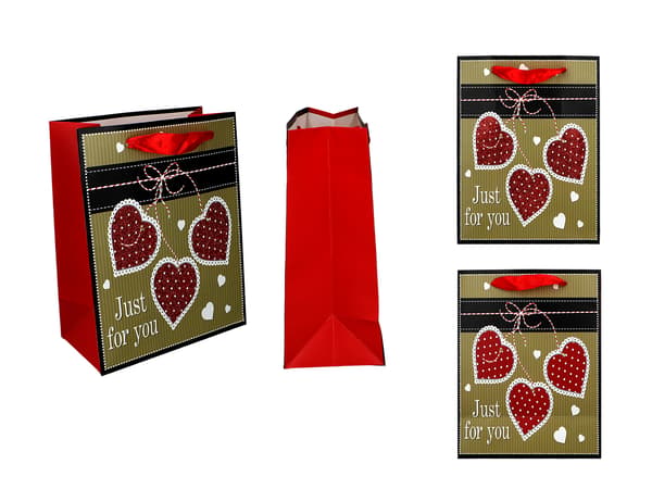 Lille gavepose - Valentinsdag (1 af 4 designs)