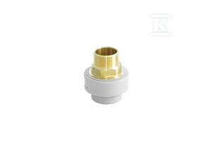 PP GZ messingforbindelse 90/3" UNDER KLU