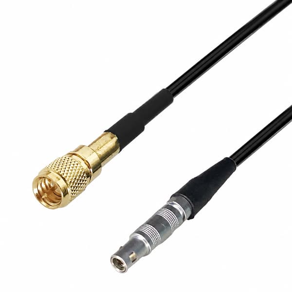 LEMO00 kabel / microdot-stik RG174 2m
