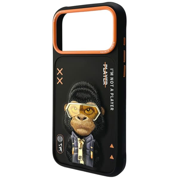 Nimmy Cool&Cute 2.0 Gorilla-cover til iPhone 17 Pro Max Sort