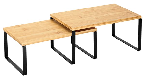 Sæt med 2 GINGER bambushylder