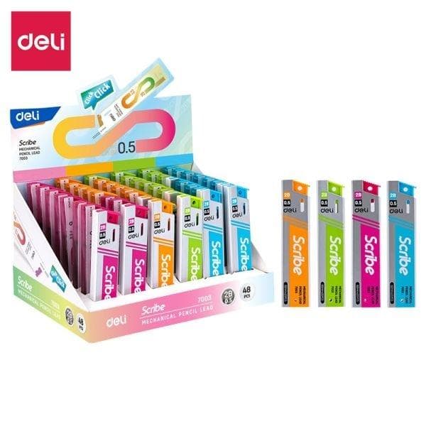 Styluser 0,5 mm 2B mix DELI