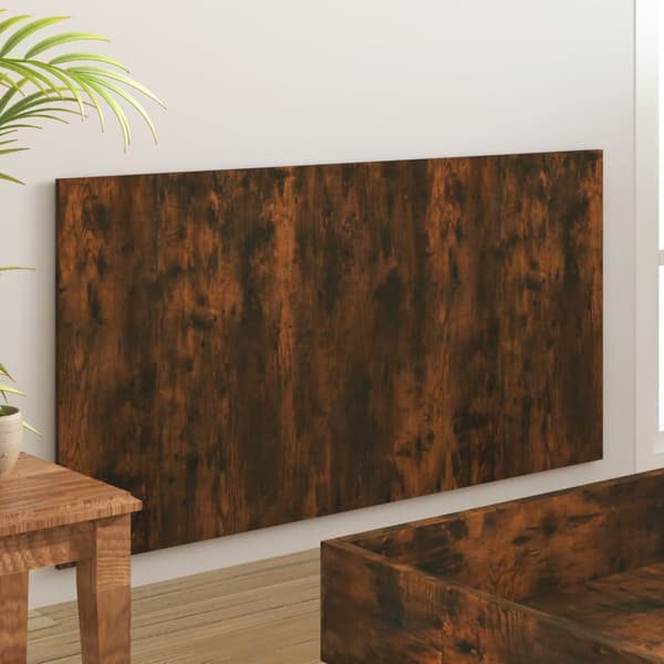 vidaXL sengegavl i røget egetræ 160x1,5x80 cm