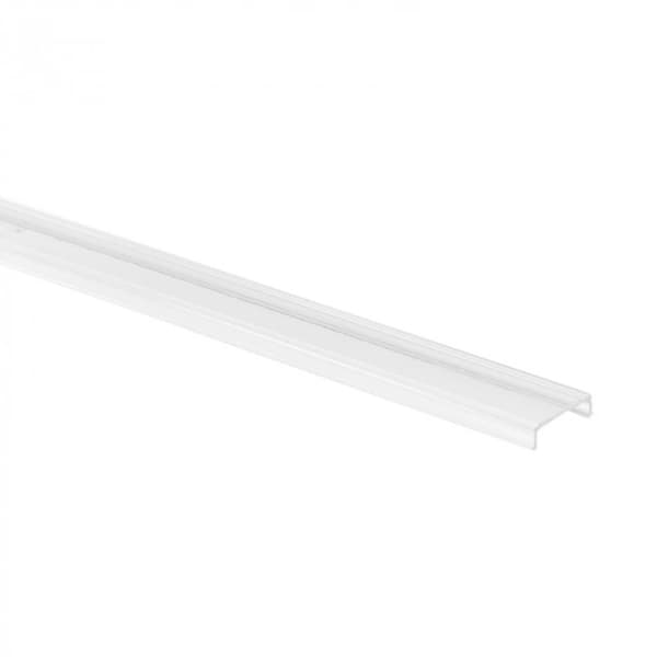 Skydd för 2m hörnprofil för LED-remsor Transparent skydd