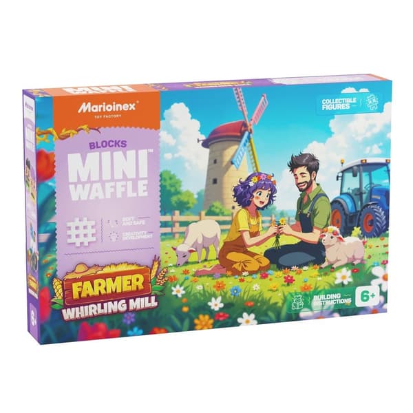 Mini vaffel 109 stk. Farmer Twisted Mill