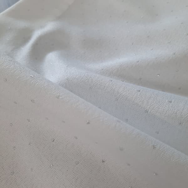 ELLEN bordløber 40x140 cm hvid