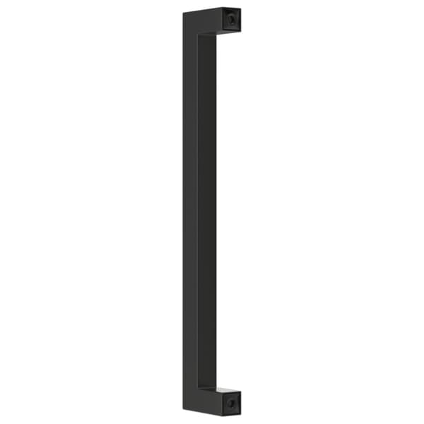 vidaXL skabsgreb 10 stk. sort 192 mm rustfrit stål