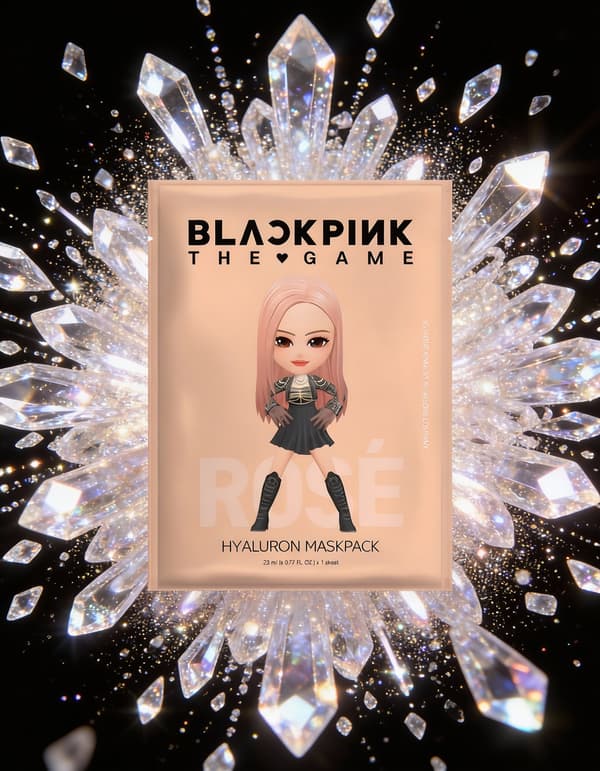 BLACK ROSA THE GAME HYALURON sheet mask