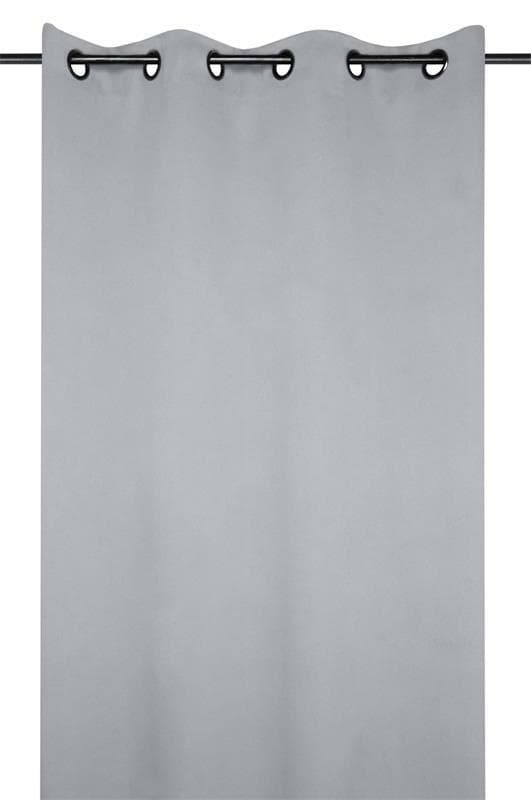 NOTTE verho 135x250 harmaa, pimentävä