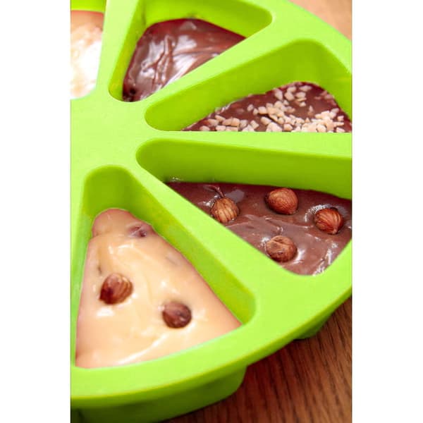 Form, silikonkakform för 8 portioner