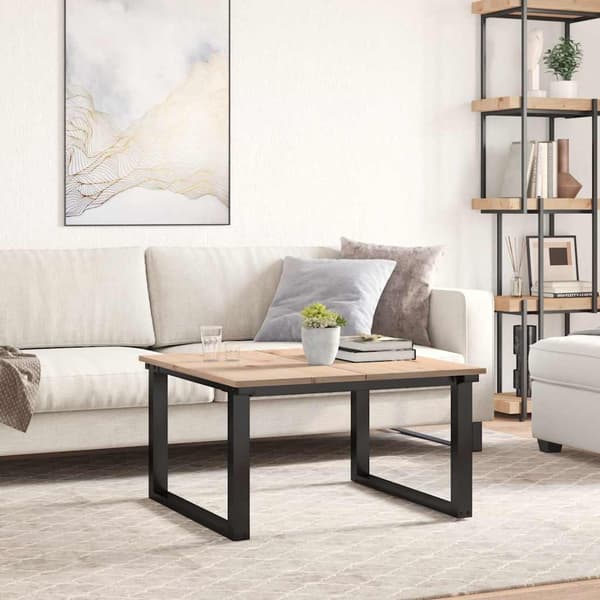 vidaXL Bordsskivor, 2 st, 80x40x1,7 cm, Rektangulära, Furu