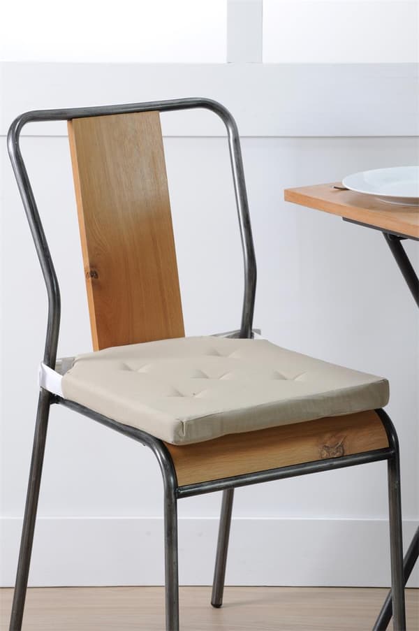 DUO stolehynde 38x38 lys beige