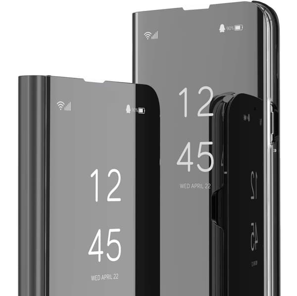 Etui til Xiaomi Redmi Note 11 / 11S, Clear View, sort