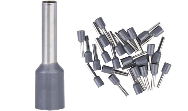Isolerede kabelmuffer 2,5 mm 25 stk.